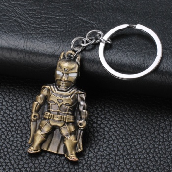 Batman Keychain Spiderman Thanos Metal Keychain