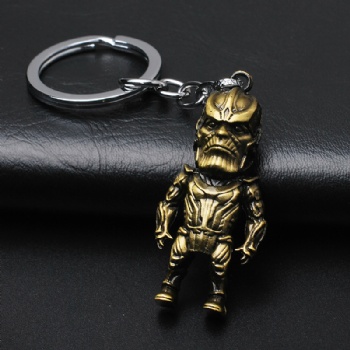 Batman Keychain Spiderman Thanos Metal Keychain