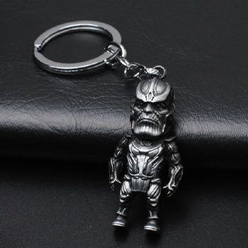 Batman Keychain Spiderman Thanos Metal Keychain
