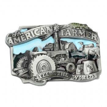 American Farmer Custom Belt Buckle Alloy Buckle
