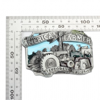 American Farmer Custom Belt Buckle Alloy Buckle