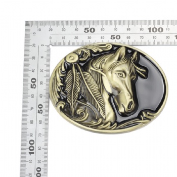 Horse Belt Buckle Western Cowboy Buckles