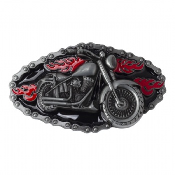 European USA Style Motorcycle Metal Belt Buckle