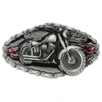 European USA Style Motorcycle Metal Belt Buckle