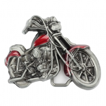 Motorcycle Metal Belt Buckle Custom Zinc Alloy Buckle