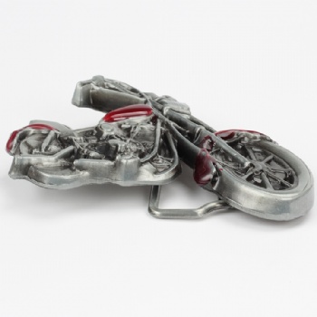 Motorcycle Metal Belt Buckle Custom Zinc Alloy Buckle