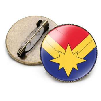 Captain America Offset Printed Lapel Pins