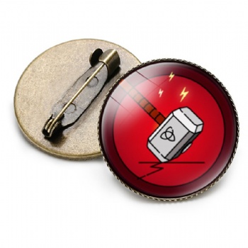 Captain America Offset Printed Lapel Pins