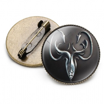 Game of Thrones Offset Printed Pins