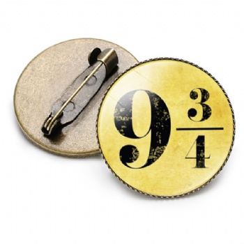Harry Potter Photo Printed Lapel Pins Offset Printing Pins