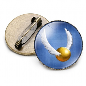 Harry Potter Photo Printed Lapel Pins Offset Printing Pins