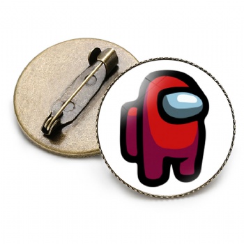 Among us Offset Printed Lapel Pins Brooch Pins