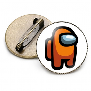 Among us Offset Printed Lapel Pins Brooch Pins