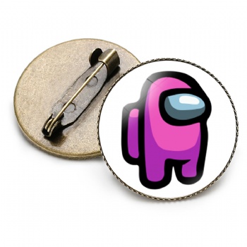 Among us Offset Printed Lapel Pins Brooch Pins