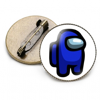 Among us Offset Printed Lapel Pins Brooch Pins