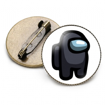 Among us UV Printed Lapel Pins Cute Pins