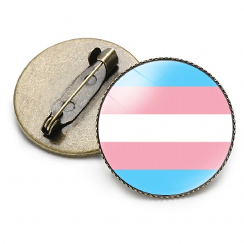 LGBT Gay Pride Photo Printed Lapel Pins