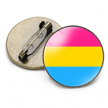 LGBT Gay Pride Photo Printed Lapel Pins