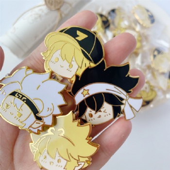 Anime Cartoon Hard Enamel Lapel Pins Metal Pins