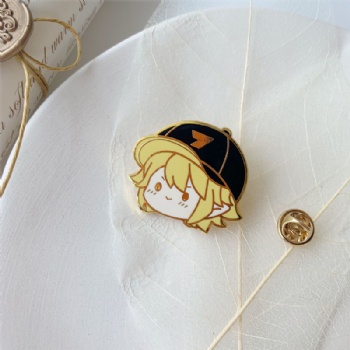 Anime Cartoon Hard Enamel Lapel Pins Metal Pins