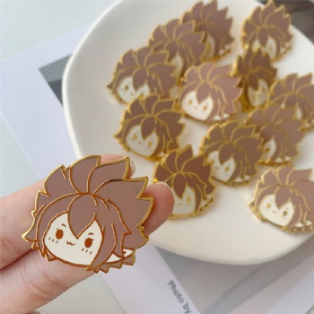Anime Cartoon Hard Enamel Lapel Pins Metal Pins