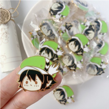 Anime Cartoon Hard Enamel Lapel Pins Metal Pins