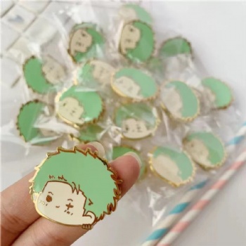 One Piece Anime Hard Enamel Lapel Pins Badges