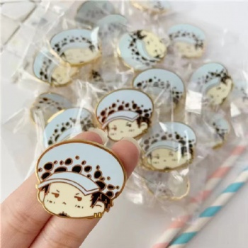 One Piece Anime Hard Enamel Lapel Pins Badges