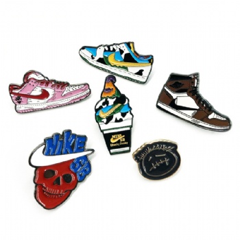 Sneaker enamel pin sneaker pins