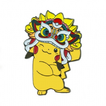 Pikachu Cartoon Pins Pokemon Enamel Pins