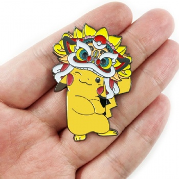 Pikachu Cartoon Pins Pokemon Enamel Pins