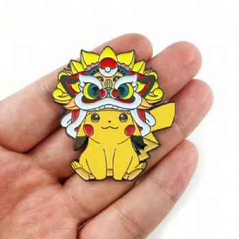 Pikachu Cartoon Pins Pokemon Enamel Pins