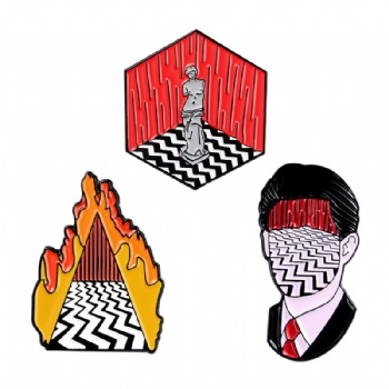 Twin Peaks Custom Enamel Pin