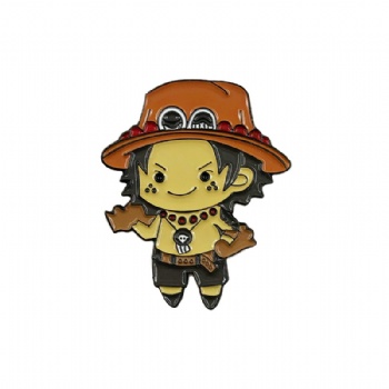Ones Piece Cartoon Enamel Pins Custom