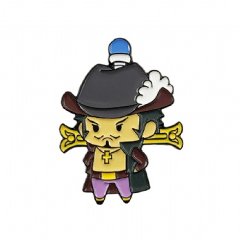Ones Piece Cartoon Enamel Pins Custom