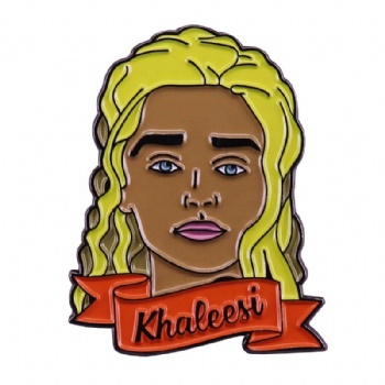 China Badge Maker Wholesale Feminism Metal Pin Cloth Badges Low Price Customize Badge
