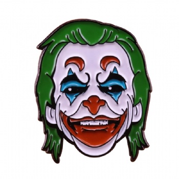Promotional Gift Enamel Pin Manufacturer Custom Enamel Pin Clown Cartoon Soft Enamel Pin Custom