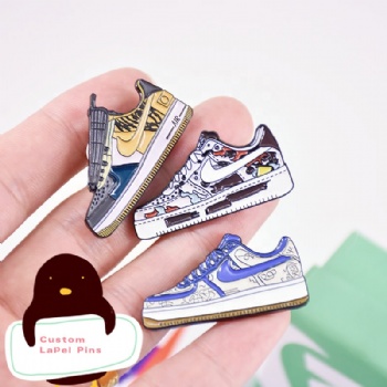 AF1 NIKE Pin Trending Products 2021 New Arrivals Custom Enamel JORDAN Pins Fashion Sneaker Pins
