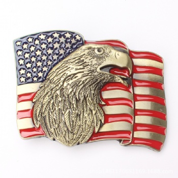 USA Flag USA Eagle Belt Buckles