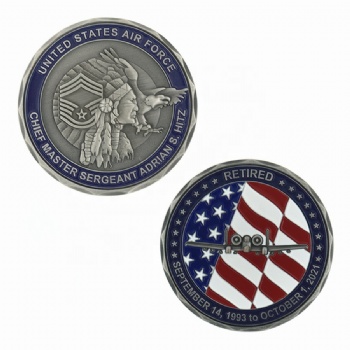 Antique Coins Buyers Hot Sell United States Air Force Military Challenge Coins Old Coins For Sale