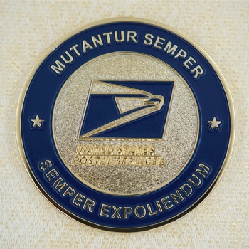 Custom Metal Coin United States Postal Inspection Service Old Gold Coins USA Gold Custom Challenge Coin