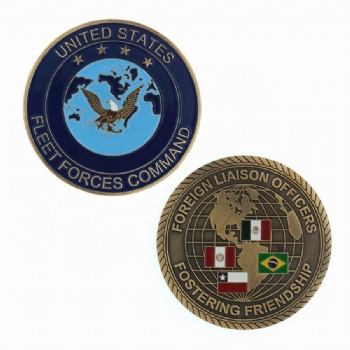 Free Design Custom Coin US Military Coins Custom High Quality Custom Challenge Coins
