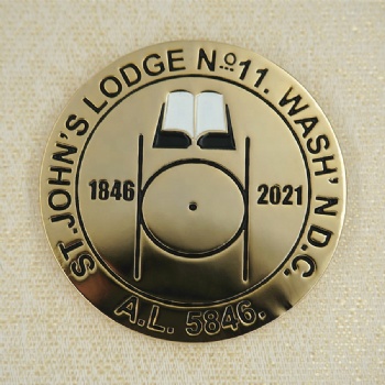 German Embassy Custom Coins Manufacturer Custom Antique Brass Metal Game Coins Challenge Coin Custom