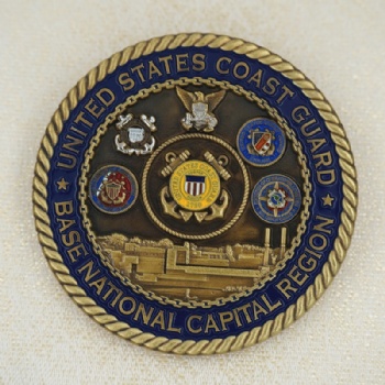 Hot Sell Antique Brass Metal Military Coin Old Coins For Sale Military Challenge Coins
