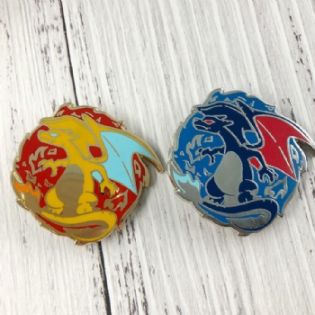 Pokemon Charizard Soft Enamel Pins Anime Pins