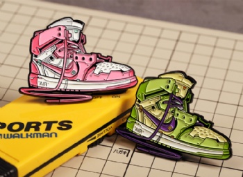 Sneaker Lapel Pins Shoe Enamel Pins