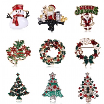 Christmas Gifts Brooch Pins Safety Pin Brooch