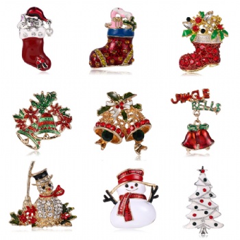 Christmas Gifts Brooch Pins Safety Pin Brooch