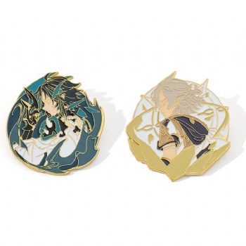 Original God Cartoon Lapel Pins Anime Enamel Pins