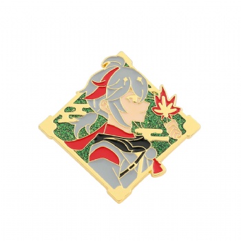 Glitter Enamel Pin Custom Cartoon Anime Pin